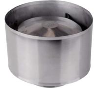 Cappa per camino, protezione contro gli spifferi, con protezione dalla pioggia per stufe, design resistente alle intemperie previene detriti e migliora il flusso d'aria