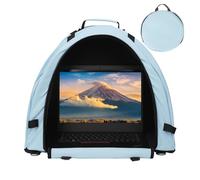 Cappa Per Laptop - Schermo Che Blocca I Riflessi Della Luce Solare, Copertura Dello Schermo Con Dimensioni 48,5x43x42 Cm, Cabina Di Lavoro Pieghevole Per Spazi Pubblici, Protezione Per Computer In Mat