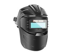 Cappa per saldatura auto oscurante, visiera antiriflesso per saldatore, casco regolabile, maschera per saldatura ad ampia ombra, per metalli industriali, fabbricazione, casa, officina, 30 cm