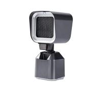 Cappa portatile da cucina, mini ventilatore da tavolo con ventola di scarico a 2 velocità, piccola cappa da cucina con filtro estrattore dell'olio e sfiato per barbecue interno, pentola calda (nero)
