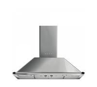 CAPPA A PARETE SMEG KTR110XE ACCIAIO INOX ESTETICA VICTORIA 110 CM