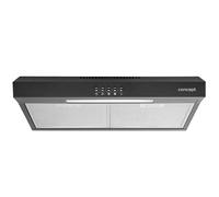 Concept OPP1250SS Cappa Sottopensile 50cm Illuminazione a LED 1X6500 K Ultra SLIM Classe energetica D (Nero)