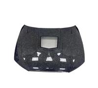 Cappa trasparente in fibra di carbonio forgiata stile IM compatibile for Audi A6 S6 RS6 2012-2018 Kit di aggiornamento piastra di copertura della valvola del motore(Double-sided carbon)
