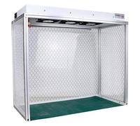 Cappa verticale a flusso laminare, armadio a flusso laminare micologico con filtro e tre ventole per ambienti di lavoro senza polvere in laboratorio o officina