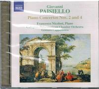 Giovanni Paisiello Piano Concertos Nos. 2 and 4 (Cappabianca, Nicolosi) (CD)