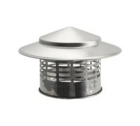 Cappe per - Comignolo in acciaio inox | Comignolo per esterno | Cappucci impermeabili per camini per camini, cappucci antipioggia per tetto | Articoli per la casa a prova di uccelli, ada