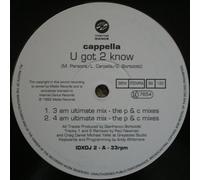 Cappella - U Got 2 Know - Cappella 12"