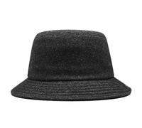 Cappelli A Secchiello Da Uomo Cappello da pescatore in lana di grandi dimensioni da uomo a testa grande Cappello invernale maschile da uomo Cappello da pescatore in feltro taglie forti 56-60 cm 60-65