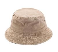 Cappelli A Secchiello Uomo Berretto da pescatore lavato in denim invecchiato Berretto da pescatore indossabile su entrambi i lati Cappellino estivo for protezione solare ombrellone estivo Bucket Hat(K