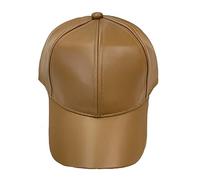 Cappelli a tesa larga per le donne in pelle regolabile con visiera