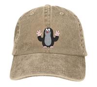 Cappelli baseball per uomo e donna Krtek The Mole cartoon berretti baseball per gli uomini, cappelli sole in cotone, casual, regolabile, unisex Regalo di cappello per il tempo libero all'aperto