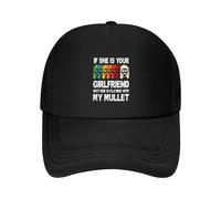 Cappelli Baseball Uomo Uomini se è la Tua Ragazza perché Sta Giocando con Il Mio Mullet Cappello Baseball Cappello Spiaggia Marchio di Lusso Donne Moda Spiaggia Uomo