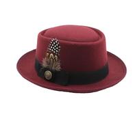 Cappelli bavaresi da uomo, costume bavarese per Oktoberfest, abiti da donna, per costume Oktoberfest con piume, emblemi, per Oktoberfest, feste popolari per adulti