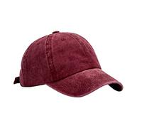 Cappelli casual alla moda da uomo e donna, vino, Taglia unica