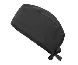 Cappelli chirurgici per uomini, cappelli chirurgici, unisex, berretto da lavoro, chirurgico, copricapo chirurgico, per infermiere, , per infermieri, dentisti, farmacisti, veterinari, P, Nero , L