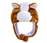 Cappelli con animali, berretto invernale per bambini, cappelli caldi, materiale morbido e confortevole, facile da indossare, strumento di abbigliamento, accessorio per capelli per adolescenti e adulti