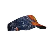 Cappelli con visiera parasole per donne e uomini, vuoti, per sport, golf, corsa, sole, cuore, fuoco, acqua