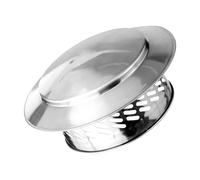 Cappelli Coperchio Rotondo In Acciaio | Copertura Camino Resistente Alle Intemperie Per Vento Da Tetto Per Forno Esterno, Scaldabagno, Fabbrica, Costruzione