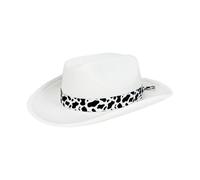 Cappelli Cowgirl di disegno della mucca per le ragazze dei ragazzi costruzione accogliente sei scelte di colore foto puntelli cappelli da cowboy di lana per il gioco all'aperto