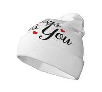 Cappelli cristiani da Donna e da Uomo, Berretto con Croce di Gesù per Uomo e Donna, Cappello Invernale in Maglia Unisex con Gesù
