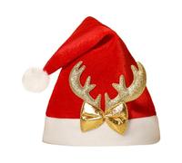 Cappelli da Babbo Natale per adulti, caldo copricapo per feste, cappello spesso per Natale, compleanno, vacanze, Capodanno, donne, ragazzi, ragazze, giovani adolescenti