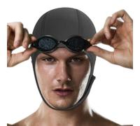 Cappelli da bagno da donna, passamontagna subacquea in neoprene, 2,5 mm | Cuffia da bagno termica con cinghia autoadesiva, cuffia regolabile per
