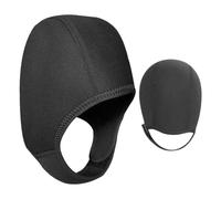 Cappelli da bagno da uomo, passamontagna in neoprene, 2,5 mm | Cappuccio da bagno resistente al freddo per l'inverno, berretto da adulto estensibile professionale per sport acquatici
