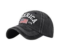 Cappelli da baseball alla moda casual da uomo e donna, Nero , Taglia unica