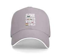 Cappelli da baseball da uomo e da donna per il giorno dell'emancipazione d