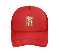 Cappelli da baseball in rete da uomo e da donna per il mese della storia d