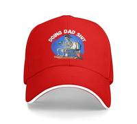 Cappelli da baseball per la festa del papà con scherzi da papà e scheletri