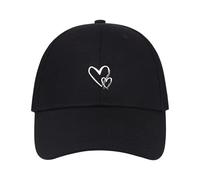 Cappelli da baseball per papà cappello regolabile da camionista per uomo donna cappello bianco taglia, Nero , Taglia unica