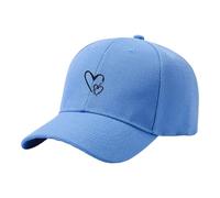 Cappelli da baseball per papà cappello regolabile da camionista per uomo donna cappello bianco taglia, blu cielo, Taglia unica