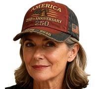 Cappelli da Baseball per Uomini 250° Commemorativo per La Protezione Solare | Cappello alla Per Corsa E E Caccia E Pesca E Sci E Ciclismo E Escursionismo E Viaggio