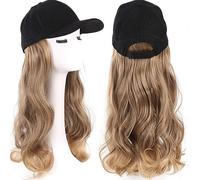 Cappelli da donna, cappelli di moda con parrucche, Women's Curly Hair Baseball Cap Wig - Duck Tongue Hat for Everyday Use(Brown 13)