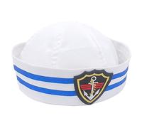 Cappelli da marinaio bianco navy cappello militare con accessori per travestimento cosplay cappelli adulti cappelli bianchi marinaio sfuso per bambini cappello da sposa addio al nubilato festa di
