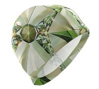 Cappelli da nuoto con stampa geometrica con cristalli olivi per donna capelli corti nuoto impermeabile per adulti Protezione dei capelli e riduzione della resistenza Gorro de natación para Mujer