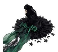 Cappelli Da Per Donne Costume Cosplay Halloween Tesa Larga In Pizzo | Copricapo da Festival per Cosplay Per Di Ruolo, Palcoscenico, Ballo In Maschera E Mascherato, Celebrazione