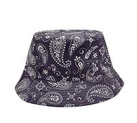 Cappelli da pesca alla moda per donne uomini 2024 cappello estivo unisex moda casual pianta anacardi stampa parasole cappello a secchiello cappello da secchio ubriaco, Nero , Taglia unica