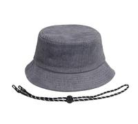 Cappelli da pesca Cappello invernale da papà Cappello da donna in velluto a coste all'aperto Cappelli da pescatore di grandi dimensioni for uomo(Dark Grey,7.125)