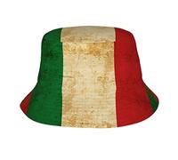 Cappelli da Pescatore Vintage Italiani per Donna Uomo Cappelli da Pescatore Estivi Unisex Cappellino per Protezione Solare per Adolescenti Packable Trendy Travel Beach Vacation cap Nero
