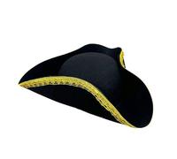 Cappelli da pirata per adulti per il tempo libero, cappello da strega di Halloween, per feste in maschera e feste a tema
