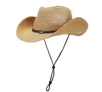 Cappelli da Sole a Tesa Larga modellabili per Uomo e Donna, in Stile Cowboy Occidentale, per la Primavera e L'Estate, Nuovi Modelli da Esterno. Cappelli da Sole in Paglia e Cappelli da Pescatore.#G