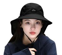 Cappelli da Sole Packable per Donne e Uomini, Cappello da Sole da Donna a Tesa Larga UPF 50+, Cappelli da Uomo Estivi per Escursioni, Pesca e Viaggi al Mare con paranuca