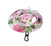 Cappelli da sole per cani traspiranti | Cappelli da sole in rete per cani | e gatti, cappello con visiera per a tesa rotonda per regali | Pet Sombrero Cane Cappello di Paglia Cappello Tessuto Gatto