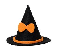 Cappelli Da Strega Ornamenti Halloween | Centro Tavolo Halloween - Topper Per Bottiglie Accessorio Capelli Adulti Casa Foto | Ornamento Cappello Strega Bottiglia Vino