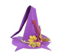 Cappelli Da Streghe Di Halloween - 37,01 Pollici Di Larghezza Puntuale Per Ragazze, Cosplay Da Stregone Con Vestibilità Leggera E Confortevole, Un Costume Da Classico Per La Festa D