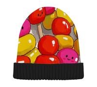 Cappelli da uomo del Beanie del cibo della zucca dello zucchero della cultura cinese per le donne alla moda per il pattinaggio