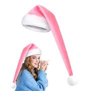 Cappelli di Babbo Natale Adulti Lunghi 75 cm Accessorio Per Cappello Da