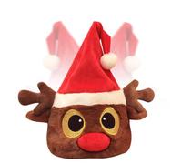 Cappelli di Babbo Natale Copricapo Musicale con Canto e Danza per Feste | Cappello di Natale Elettrico per Capodanno Adulti Bambini Donne Uomini Ragazzi Ragazze Compleanno
